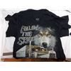 Image 2 : (3) Jays Rock (size L) Eagle + Wolf t-shirts (image on front and back) - all different