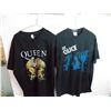 Image 1 : Queen + The Police T-shirts (both L)
