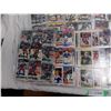 Image 2 : 25+ Pages of hockey cards + baseball cards - most pages double sided - proset,donruss,upperdeck - so