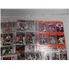 Image 4 : 25+ Pages of hockey cards + baseball cards - most pages double sided - proset,donruss,upperdeck - so