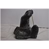 Image 5 : Eskimo / seal Carving by artist WE (heavy)