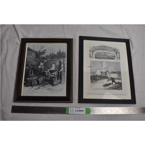 2X The Money - HBC Co Voyageurs + 1870 news print