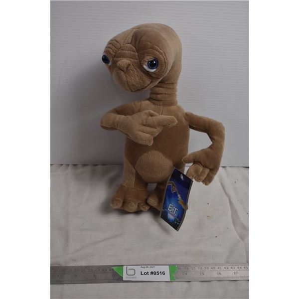 New Plush E.T stuffed toy - with tag