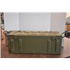 Image 2 : Large Military Ammo Crate - "grenade discharger" - 26"x9.5"x9.5"