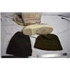 Image 7 : Military Jacket, toques, + Boots(size10) canadian armed forces jacket with hood (combat extreme cold