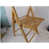 Image 2 : folding wooden chair