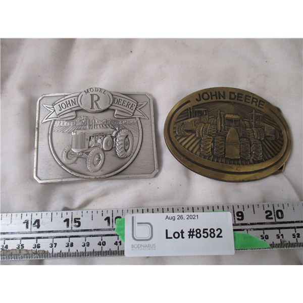 2X The Money - john deere belt buckles