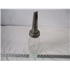 Image 1 : glass oil bottle with oil spout top