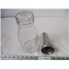 Image 5 : glass oil bottle with oil spout top