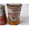Image 3 : co-op HD7 heavy duty motor oil (full) 1 litre oil tin plus empty coop motor oil tin