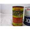 Image 2 : 2X The Money - 2 full shaler rislore oil additive can + gulflube XHD oil can