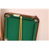 Image 2 : mini pool table with cues, cd holder + cd's (elvis/country)
