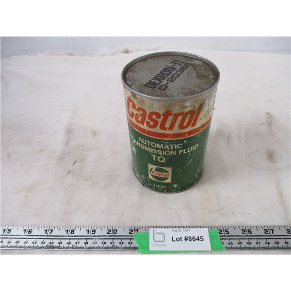 Castrol Auto Trans fluid (full) Cardboard Can