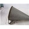 Image 5 : vintage metal funnel 19" long