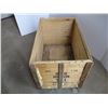 Image 4 : blue rubbon tea 29x18 - no lid wooden crate