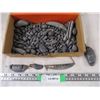 Image 1 : lead fishing weights - some gibbs