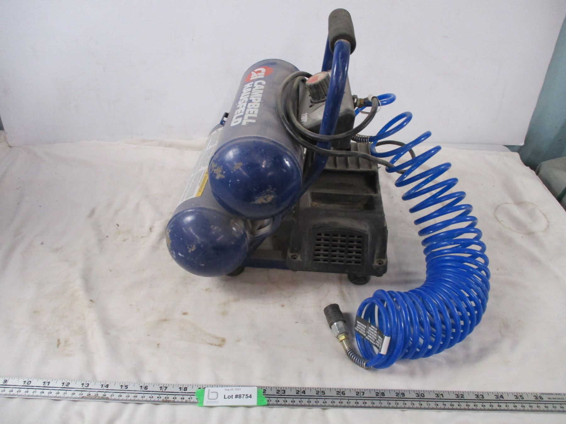 campbell hausfeld 110 psi air compressor