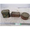 Image 1 : master mason? tobacco tin, repeater tin + collector tins