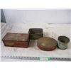 Image 1 : lot of 4 tins