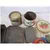 Image 3 : vintage tins, thermos + misc