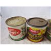 Image 2 : york peanut butter tin, honey tins + other tins