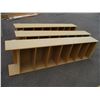 Image 2 : 3X The Money - book shelves wooden 24" x 90"
