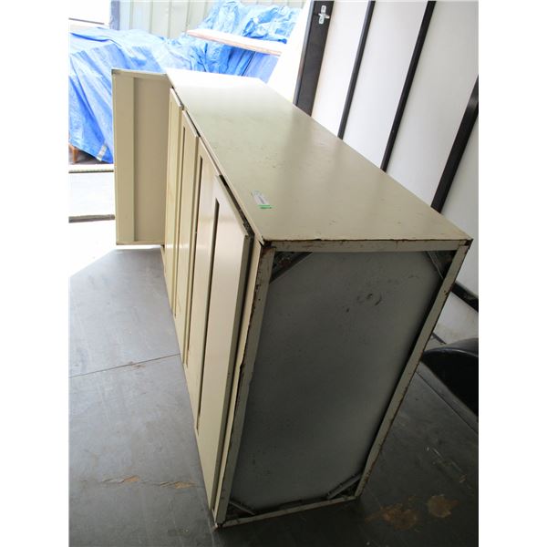 large metal filing cabinet 36x18x65