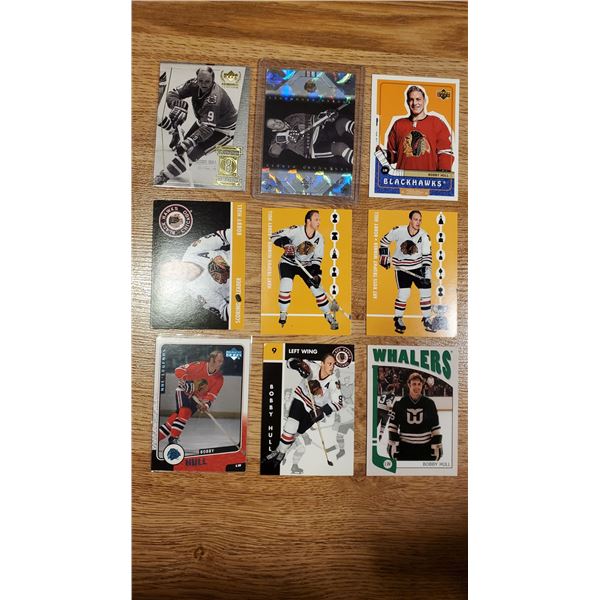 Bobby Hull Hockey Card Lot