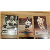 Image 2 : Mr. Hockey Gordie Howe Cards - Whalers, Red Wings, picture with wife
