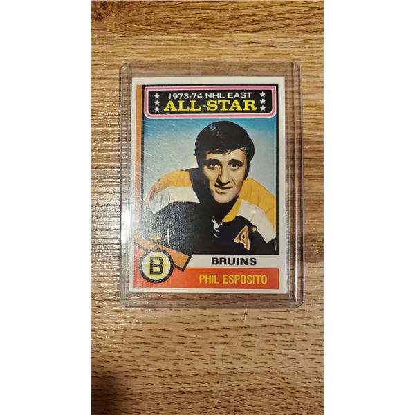 1973-74 OPC - Phil Esposito HIGH GRADE card