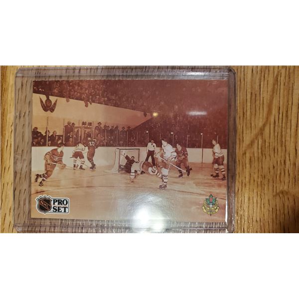 Bill Barilko - Tragically Hip 50 mission cap inspired song card - MINT ENGLISH version