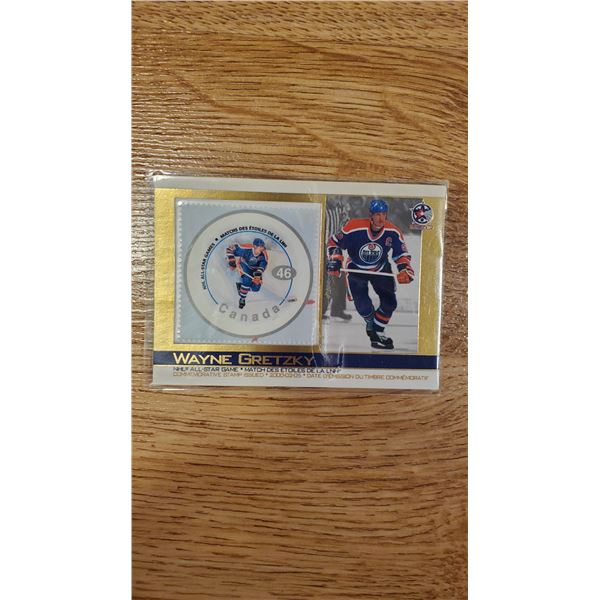 Gretzky All Star Game Canada Post Stamp Hockey Card - 2003 Pacific