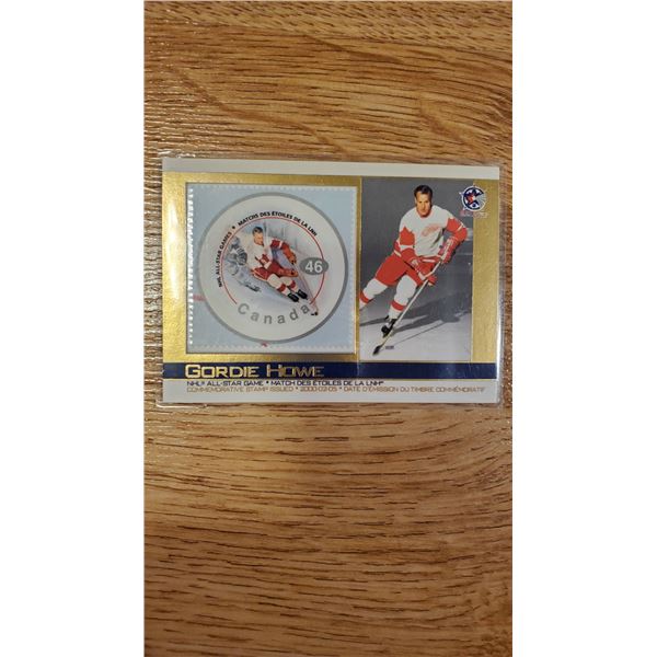 Howe All Star Game Canada Post Stamp Hockey Card - 2003 Pacific
