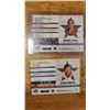 Image 2 : Mikita + Hull All Star Game Canada Post Stamp Hockey Card