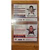 Image 3 : Plante + Sawchuk All Star Game Canada Post Stamp Hockey Card