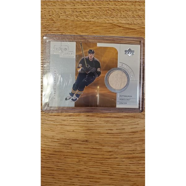 Mario Lemieux Game- Used STICK Card