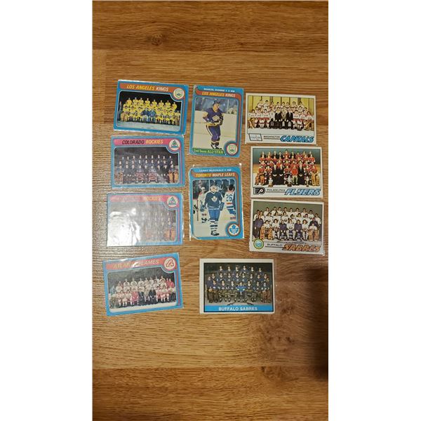 1977 + 1979 OPC Team cards, misc