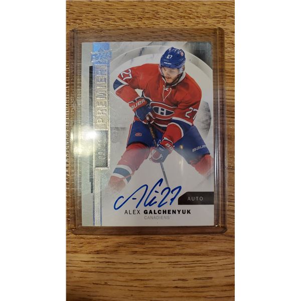 Alex Galchenyuk AUTO UD Premiere #'d /25