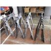 Image 1 : 2X The Money - total 4 plastic sawhorses