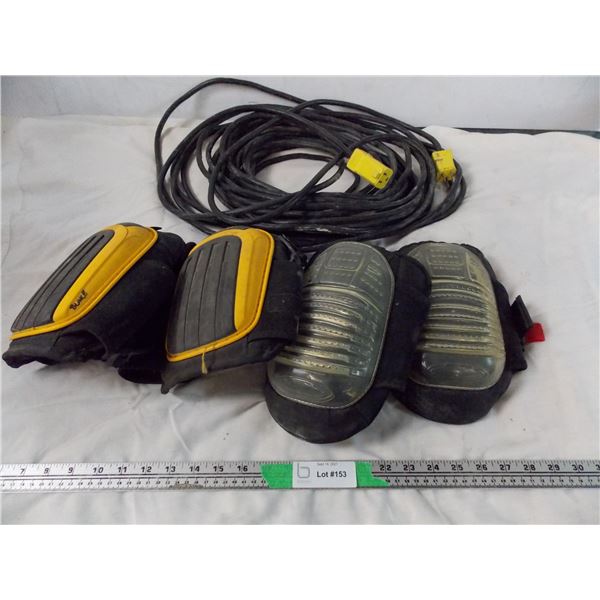Dewalt knee pads and misc extension cord