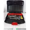 Image 1 : Tool box with assorted wrenches and pliers