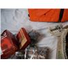 Image 6 : various nails + life preserver raft + vest (large-XL)