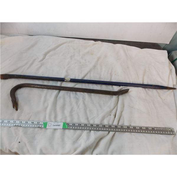 crow bar and pry bar