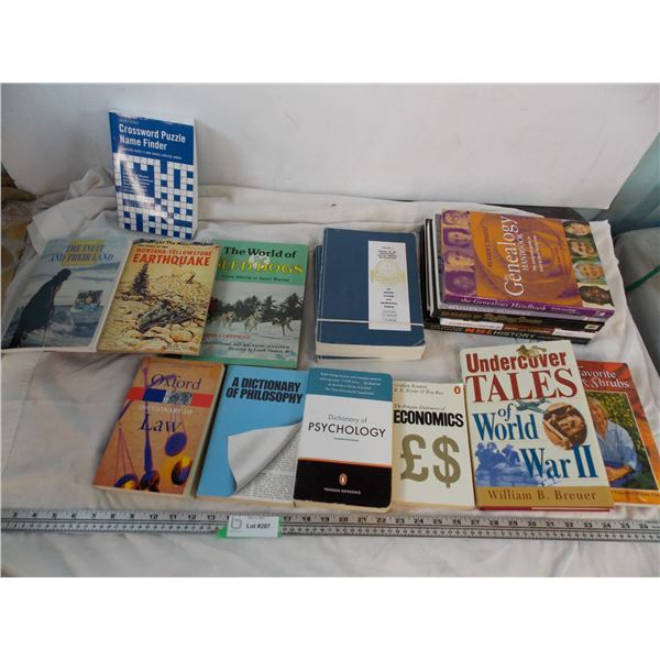 Reader books - rolling stones 20 years + geneaolopgy, inuit , psychology,