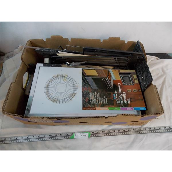 Jennair Stovetop grills, glass + spare pieces