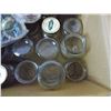 Image 3 : canning jars (missing glass lids) + misc jars