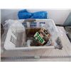 Image 1 : tarp + Clear glass coke bottles + 7up carry case