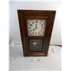 Image 1 : Howard Miller battery powered chime clock - 24" tall, 13.5" wide