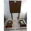 Image 1 : Projector Table Stand + Mantle Clocks