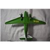 Image 4 : Tin/Plastic airplanes with Die-cast John Deer plane - 14" 15", 9"
